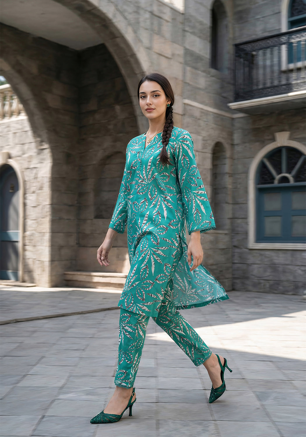 Eden | Stitched 2 PC | Lawn