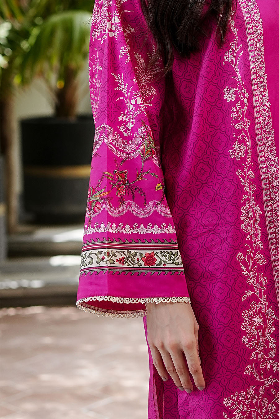 PINK SORBET | Stitched 3 pcs | LAWN