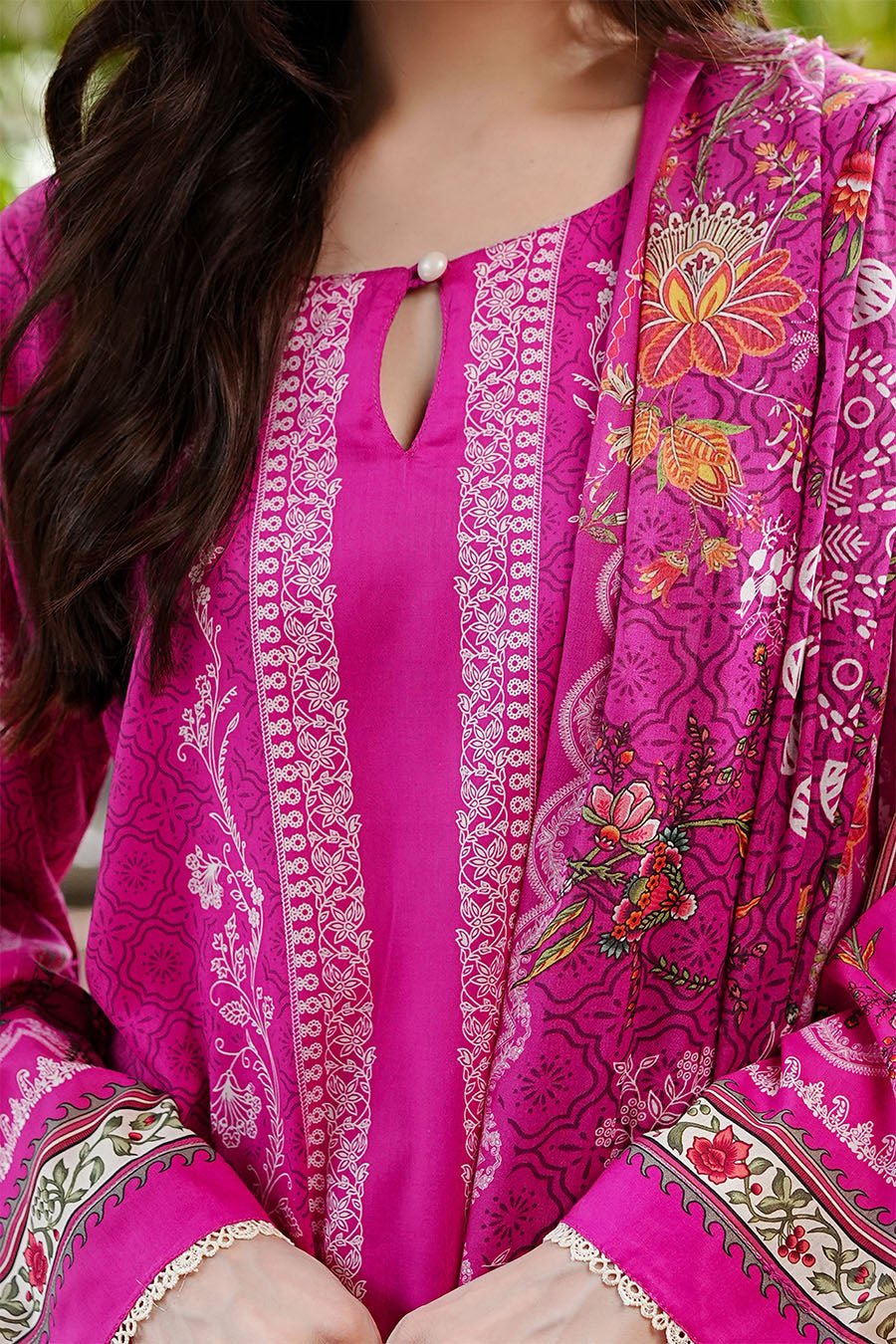 PINK SORBET | Stitched 3 pcs | LAWN