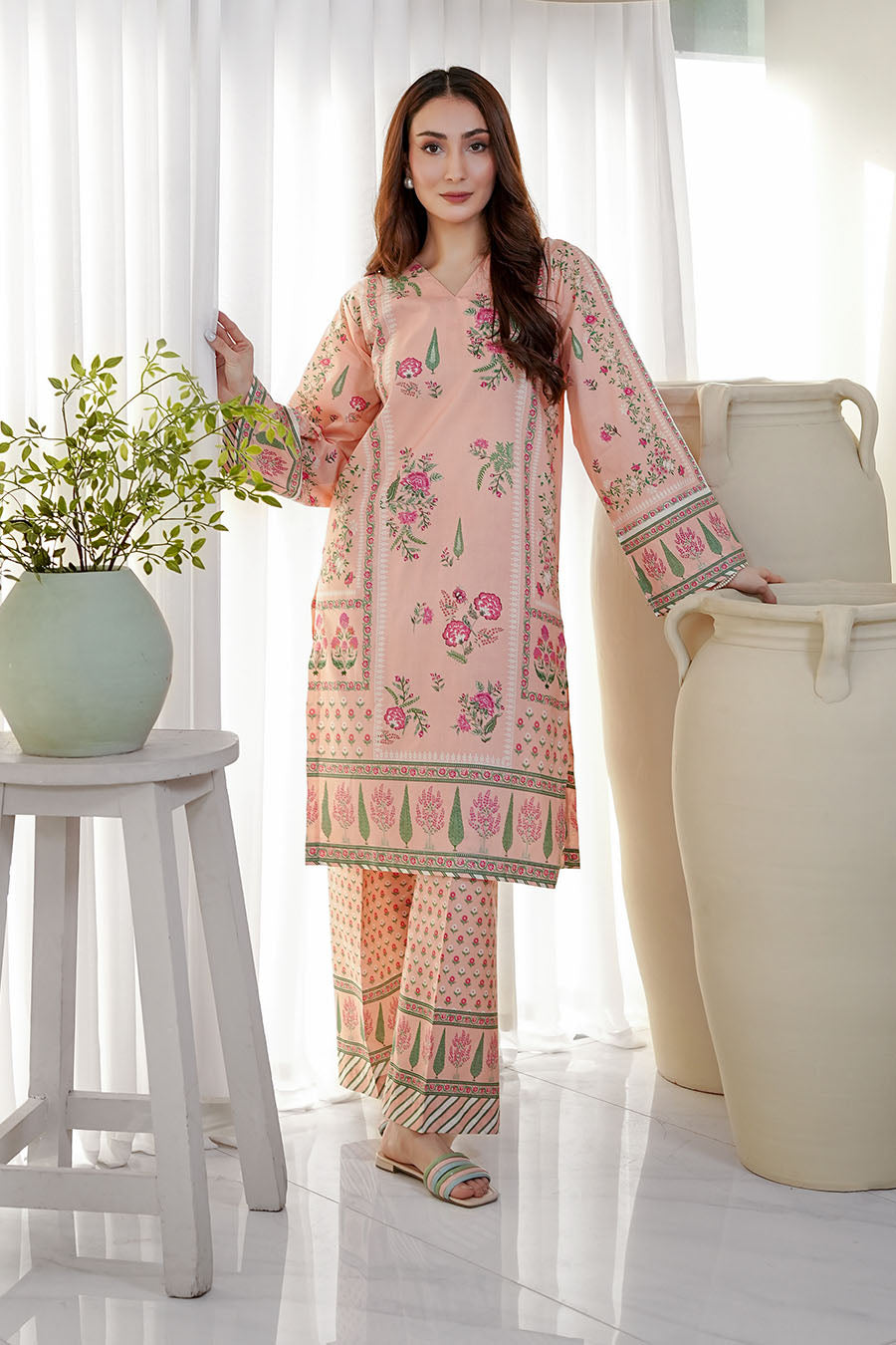 ZOE | Stitched 2 pcs | LAWN