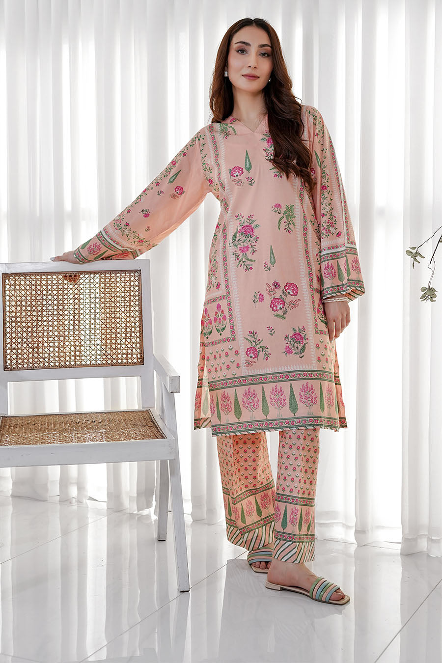 ZOE | Stitched 2 pcs | LAWN