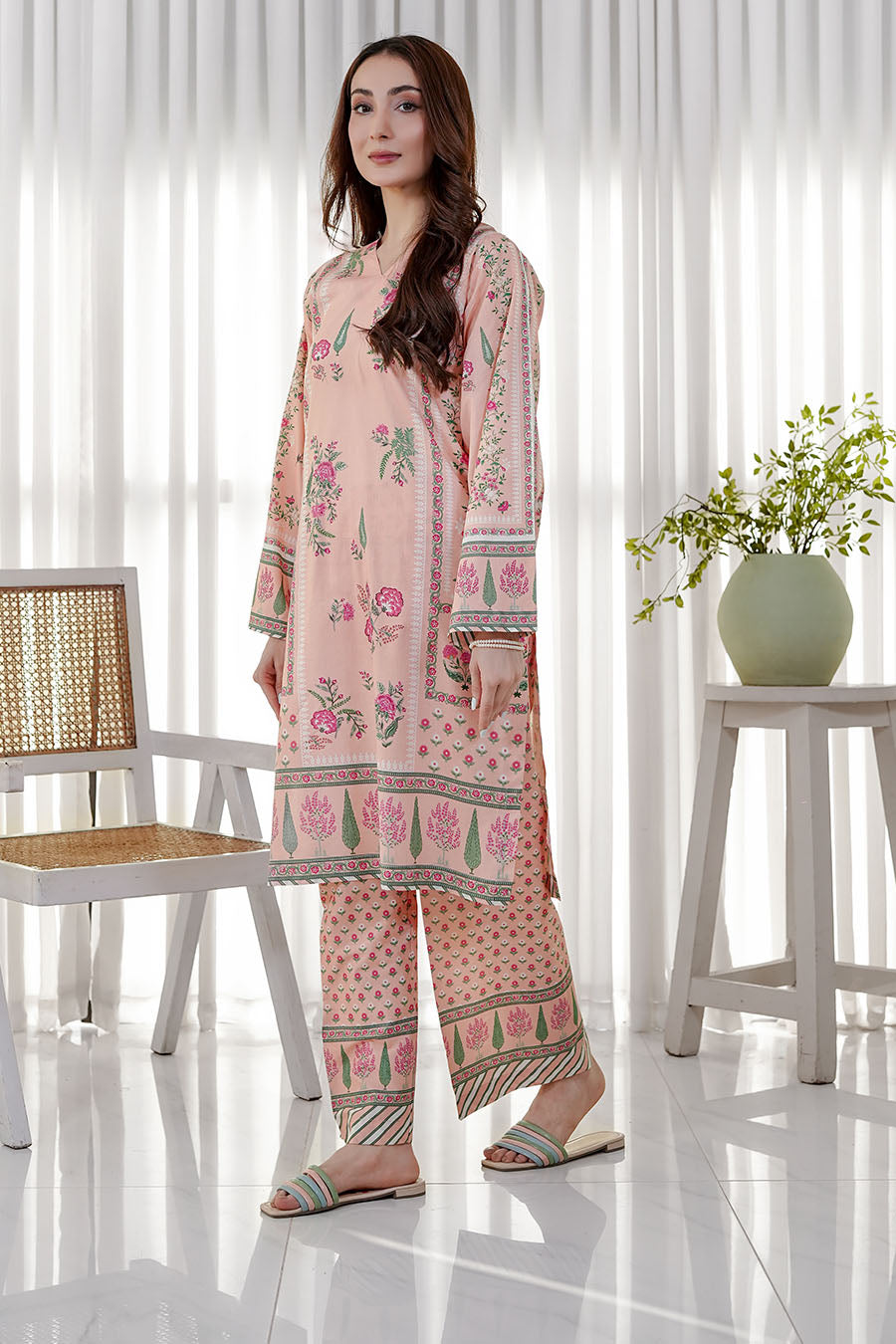ZOE | Stitched 2 pcs | LAWN