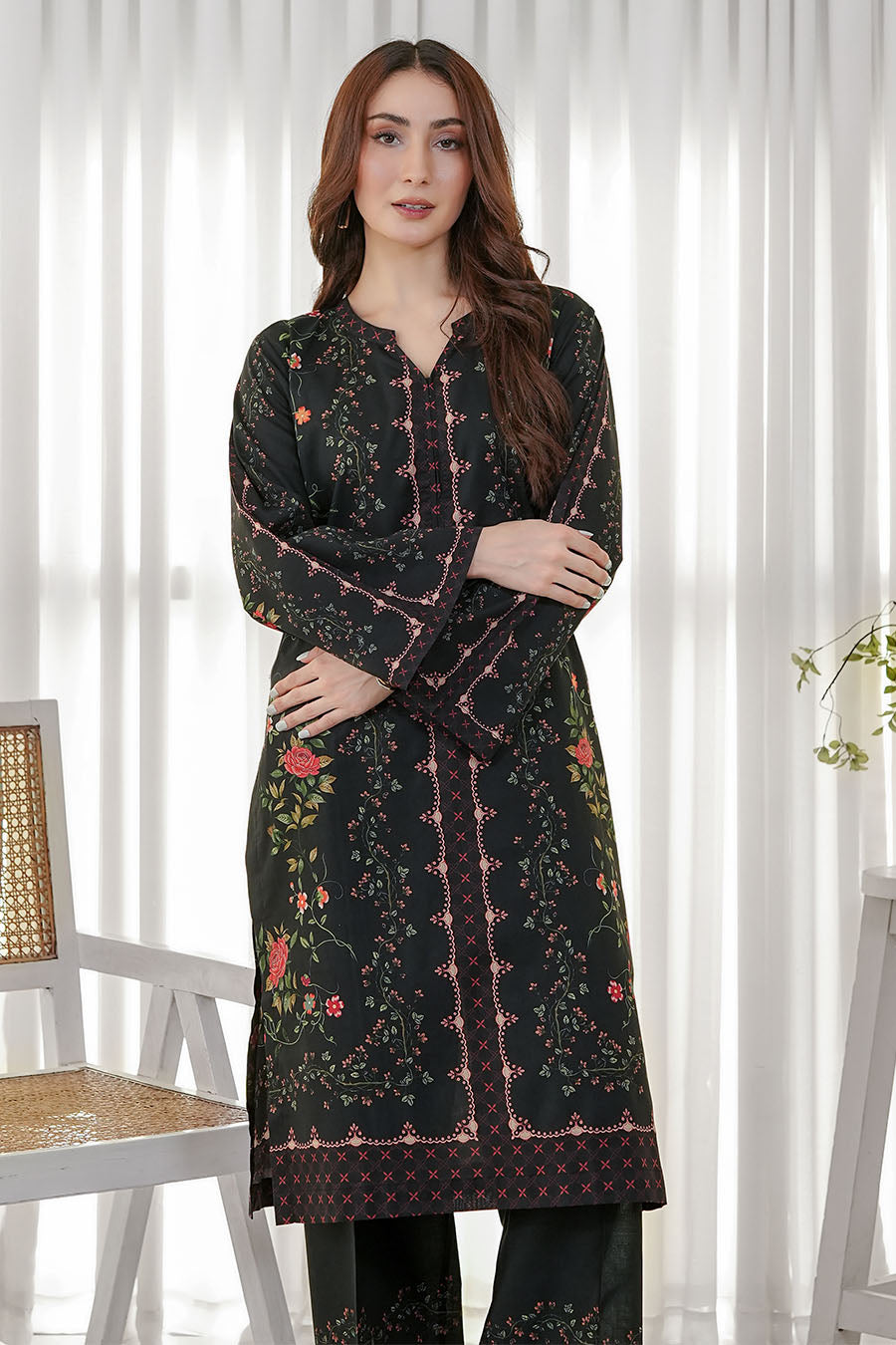 NOOREY | Stitched 2 pcs | LAWN