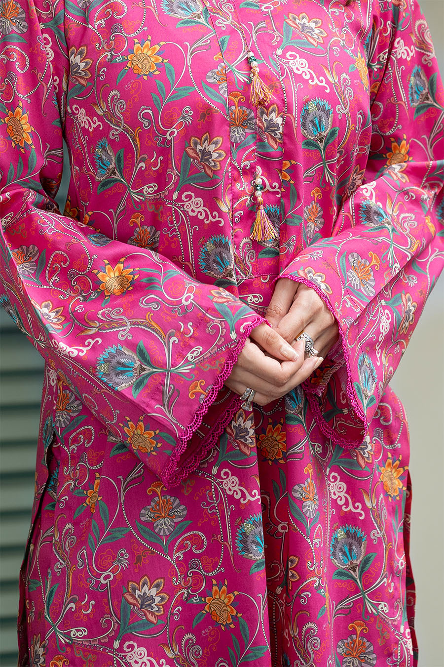 MAH E NUR | Stitched 2 pcs | LAWN
