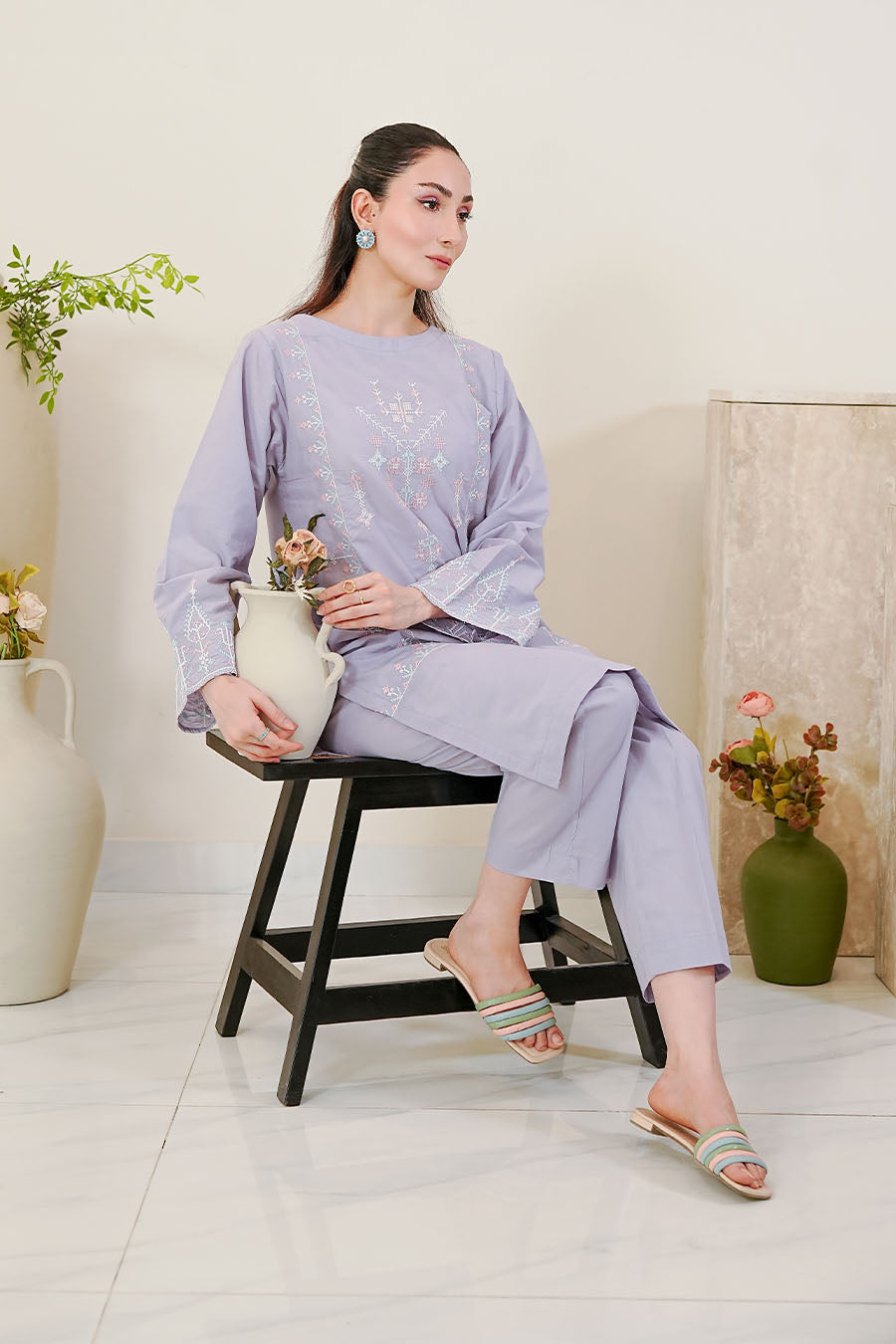 LEENA | Stitched 2 pcs | LAWN