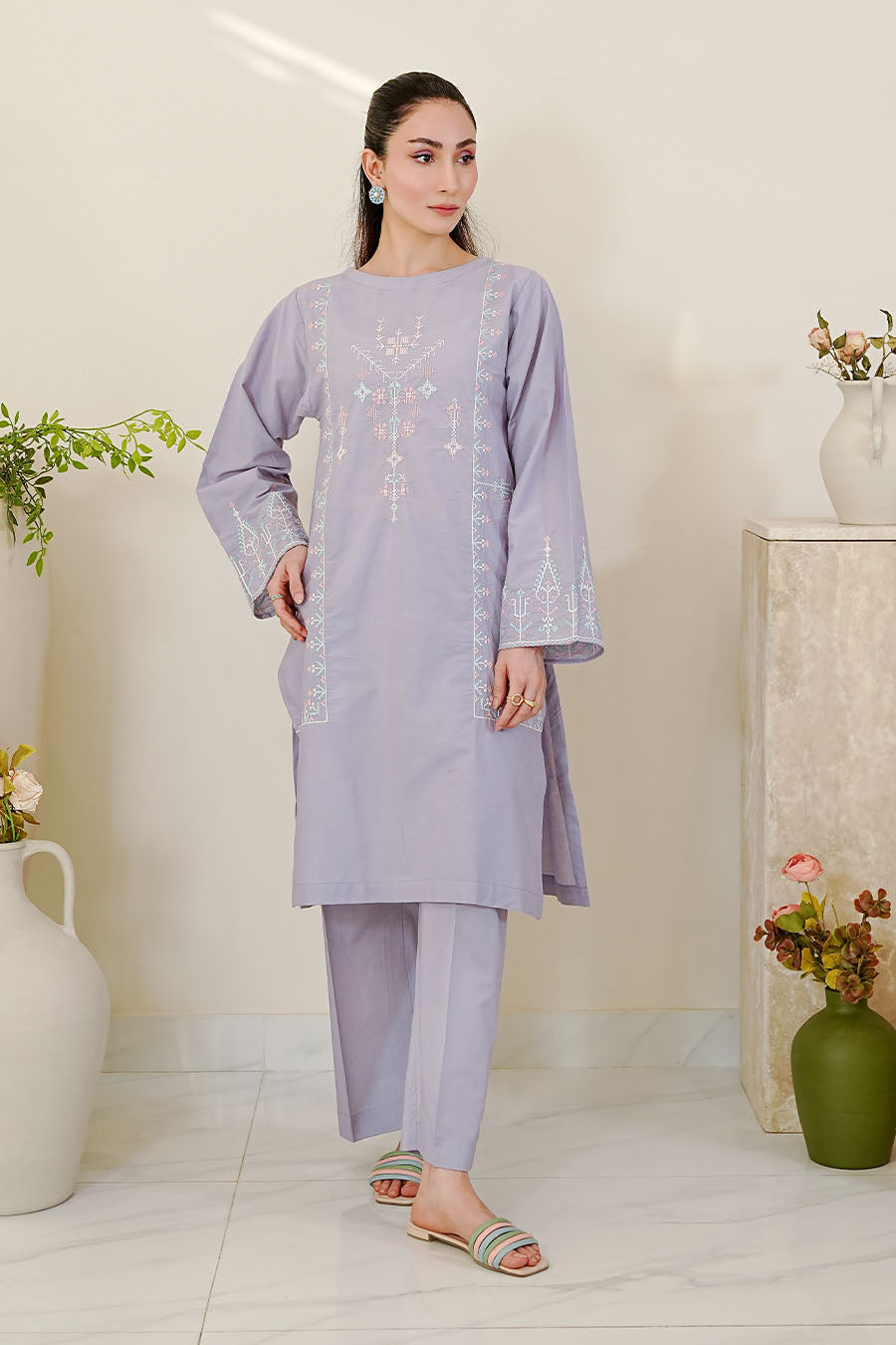 LEENA | Stitched 2 pcs | LAWN
