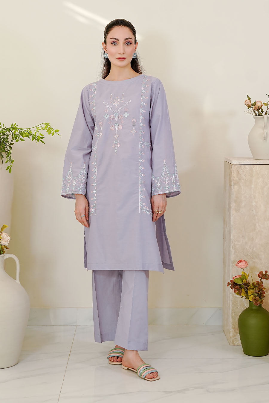 LEENA | Stitched 2 pcs | LAWN