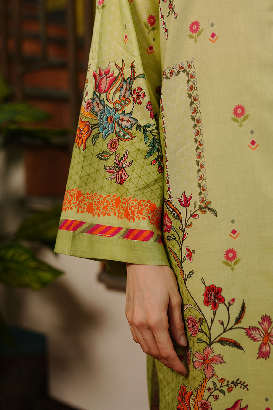 SUMMER MEADOW | Stitched 3 pcs | LAWN