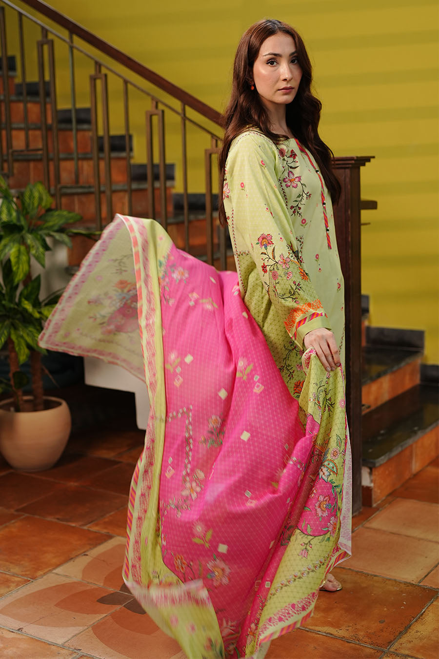 SUMMER MEADOW | Stitched 3 pcs | LAWN
