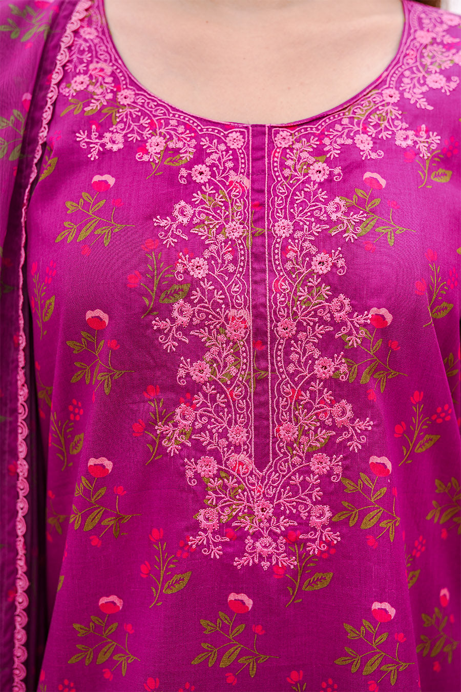 HAYA | Embroidery Stitched 3 pcs | lawn