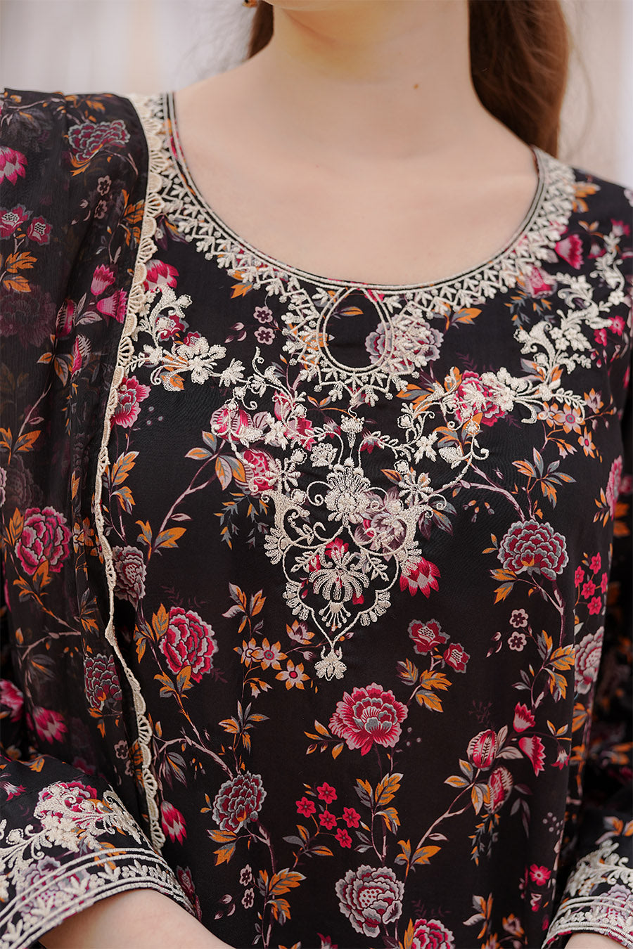 AMARA | Embroidery Stitched 3 pcs | lawn