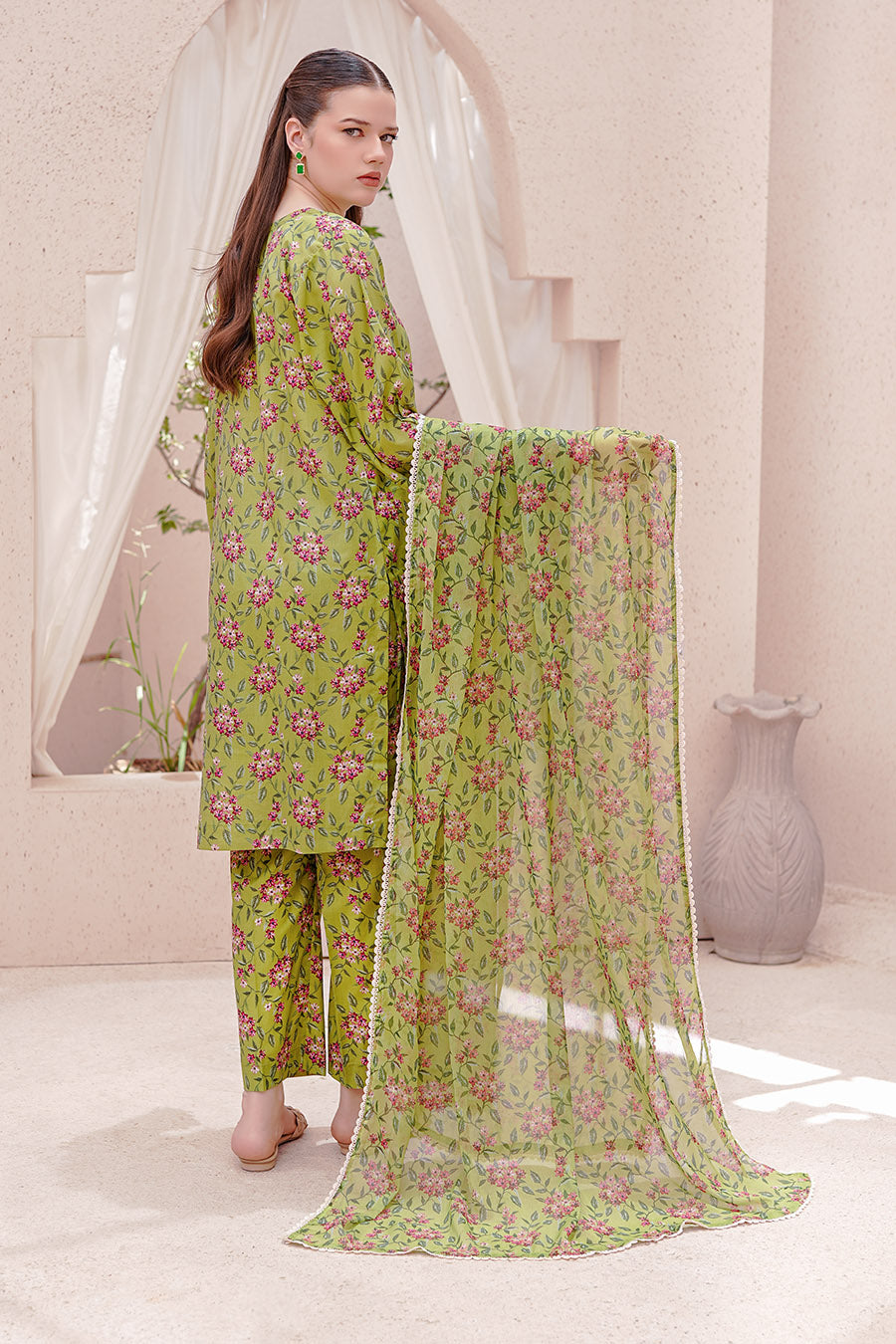 SOFIA | Embroidery Stitched 3 pcs | lawn