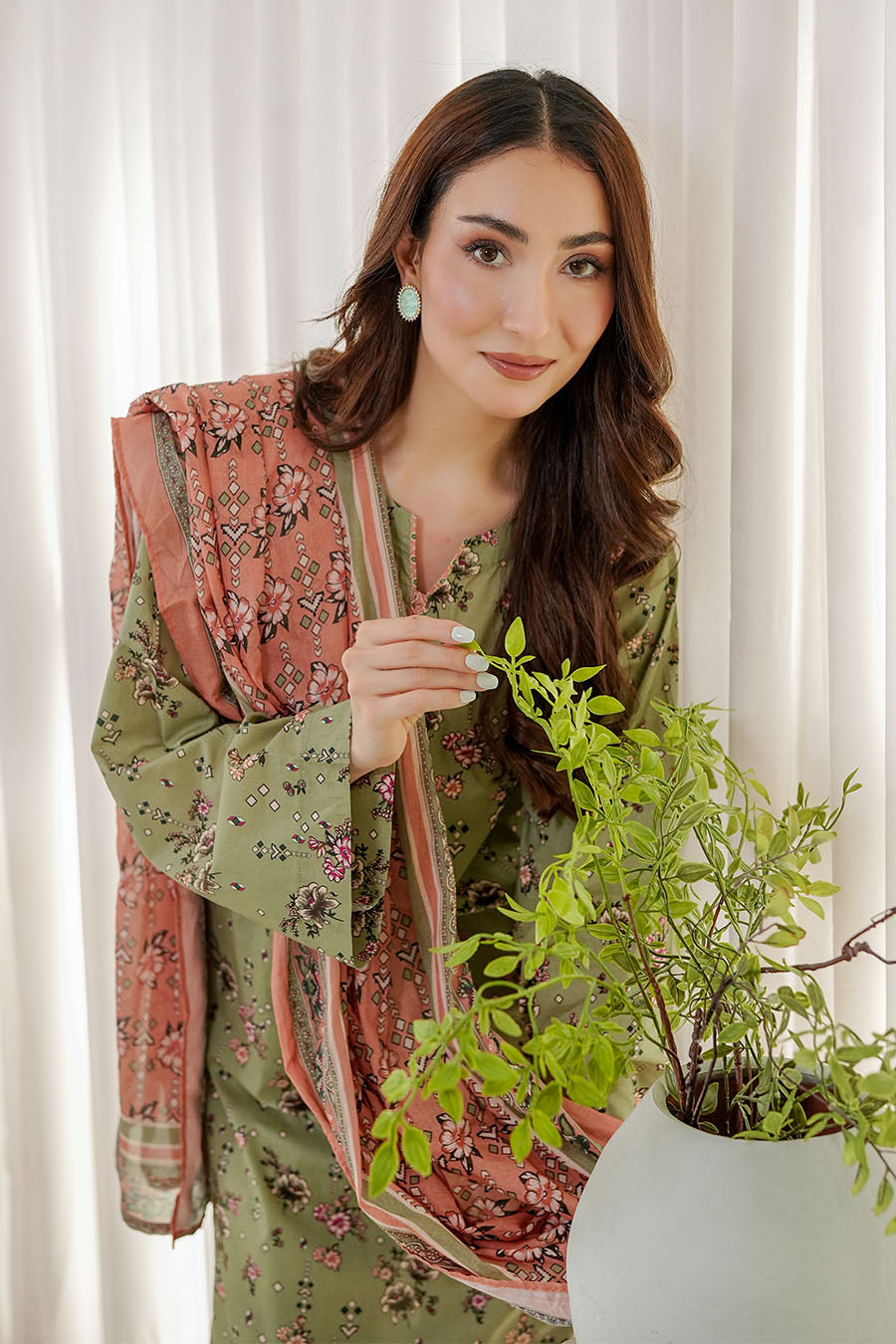 SAGE MEADOW | Stitched 3 pcs | LAWN