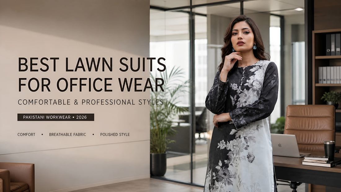 Best Lawn Suits for Office Wear: Comfortable and Professional Styles