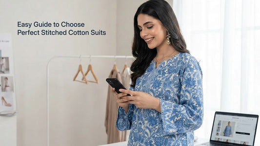 Easy Guide to Choose Perfect Stitched Cotton Suits