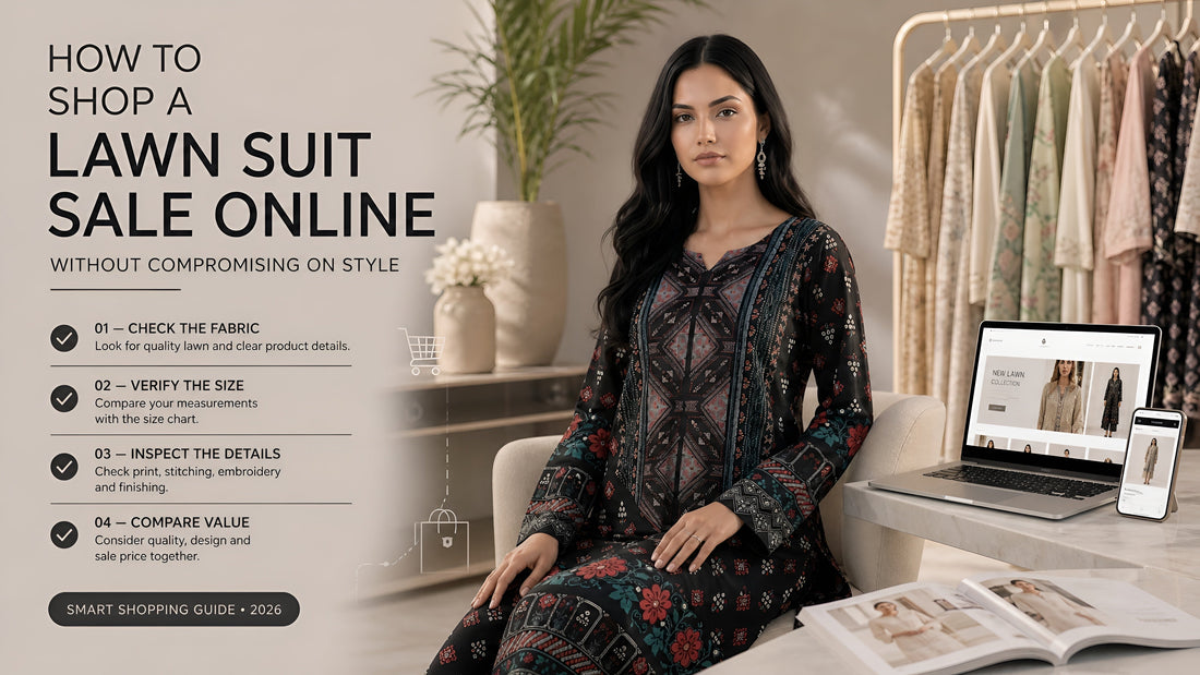 How to Shop a Lawn Suit Sale Online Without Compromising on Style