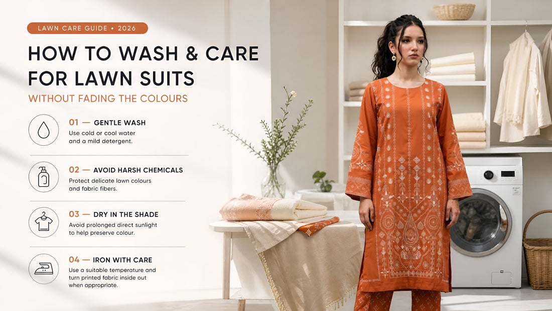 How to Wash and Care for Lawn Suits Without Fading the Colours