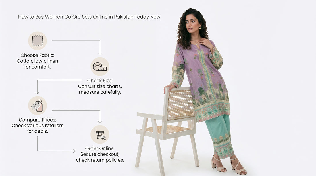 How to Buy Women Co Ord Sets Online in Pakistan Today Now