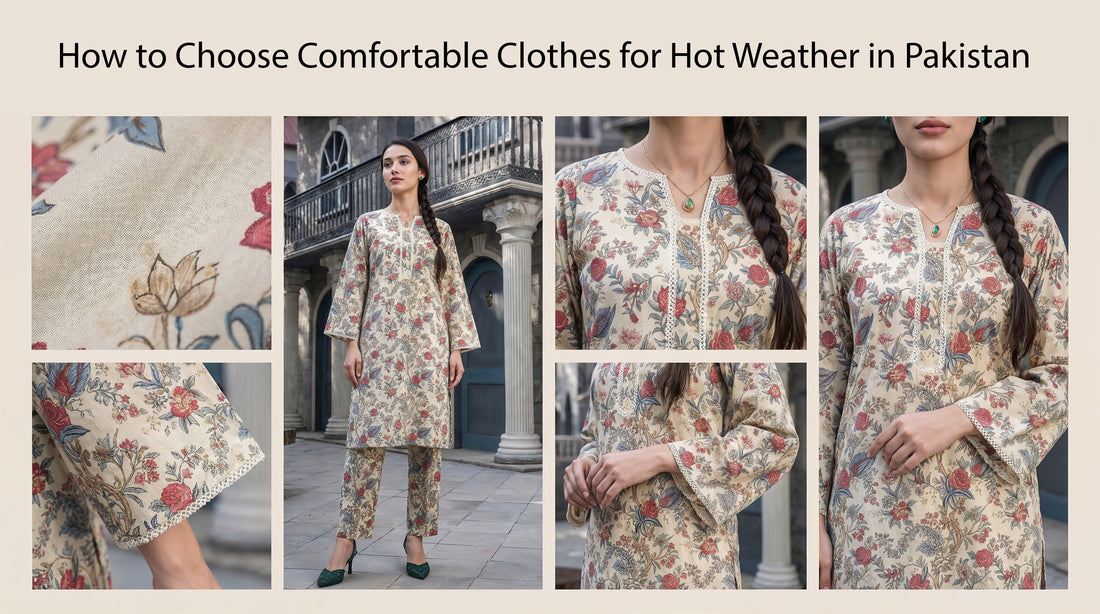 How to Choose Comfortable Clothes for Hot Weather in Pakistan