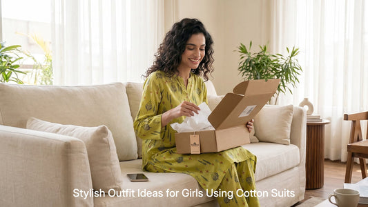 Stylish Outfit Ideas for Girls Using Cotton Suits