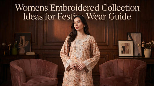 Womens Embroidered Collection Ideas for Festive Wear Guide