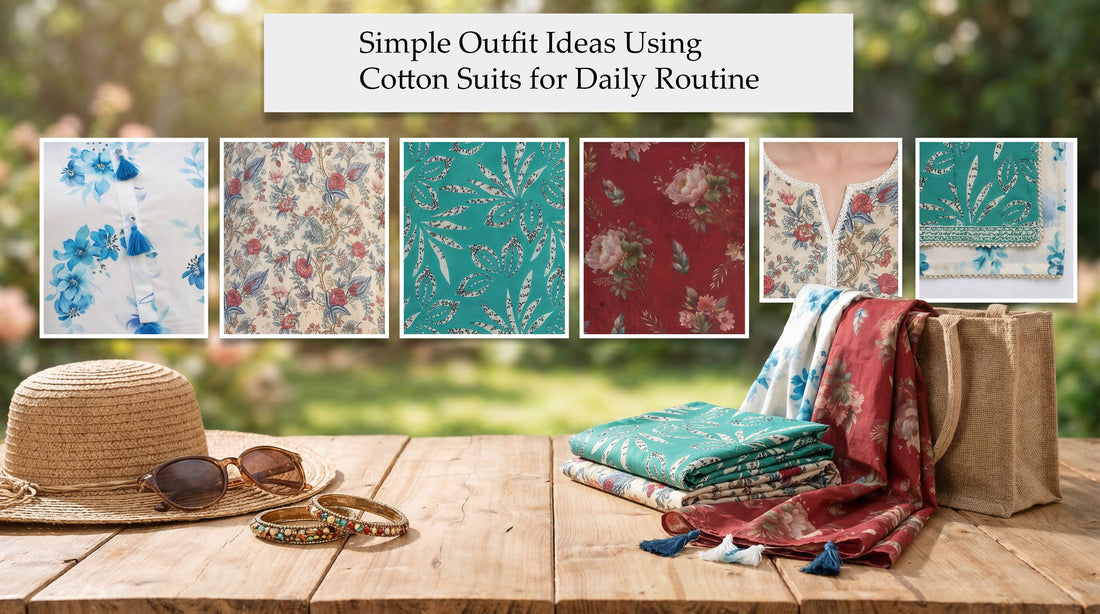 Simple Outfit Ideas Using Cotton Suits for Daily Routine