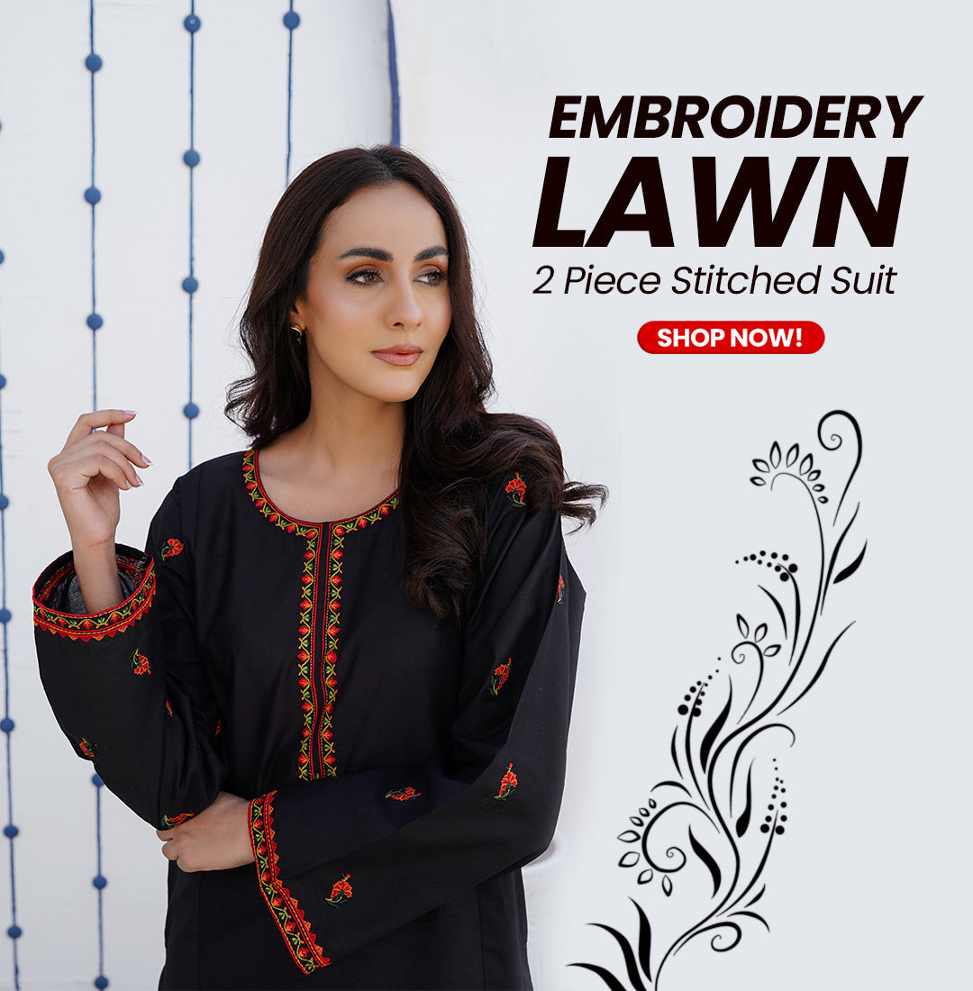 Embroidered Lawn