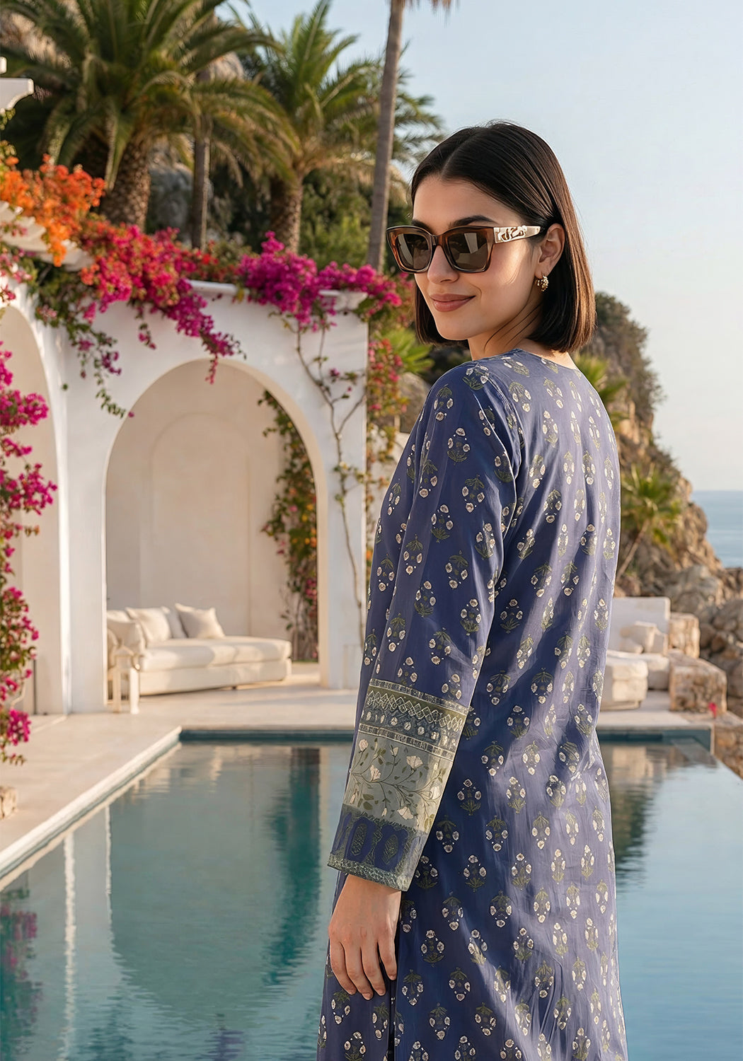 Elysian Glade | Stitched 2 PC | Lawn