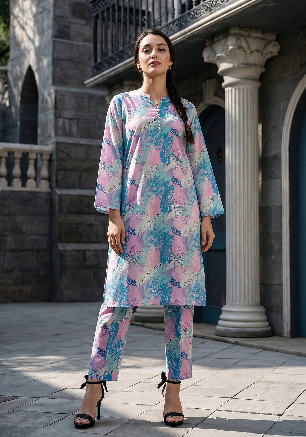 Dreamy | Stitched 2 PC | Lawn