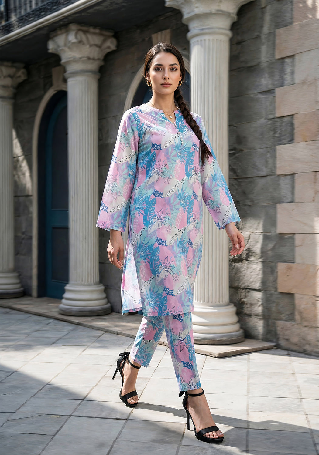 Dreamy | Stitched 2 PC | Lawn