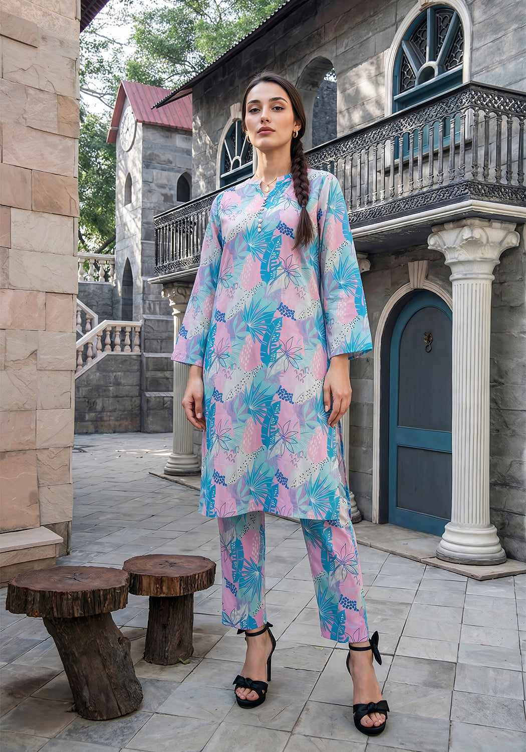 Dreamy | Stitched 2 PC | Lawn