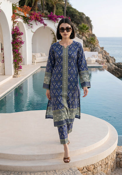 Elysian Glade | Stitched 2 PC | Lawn