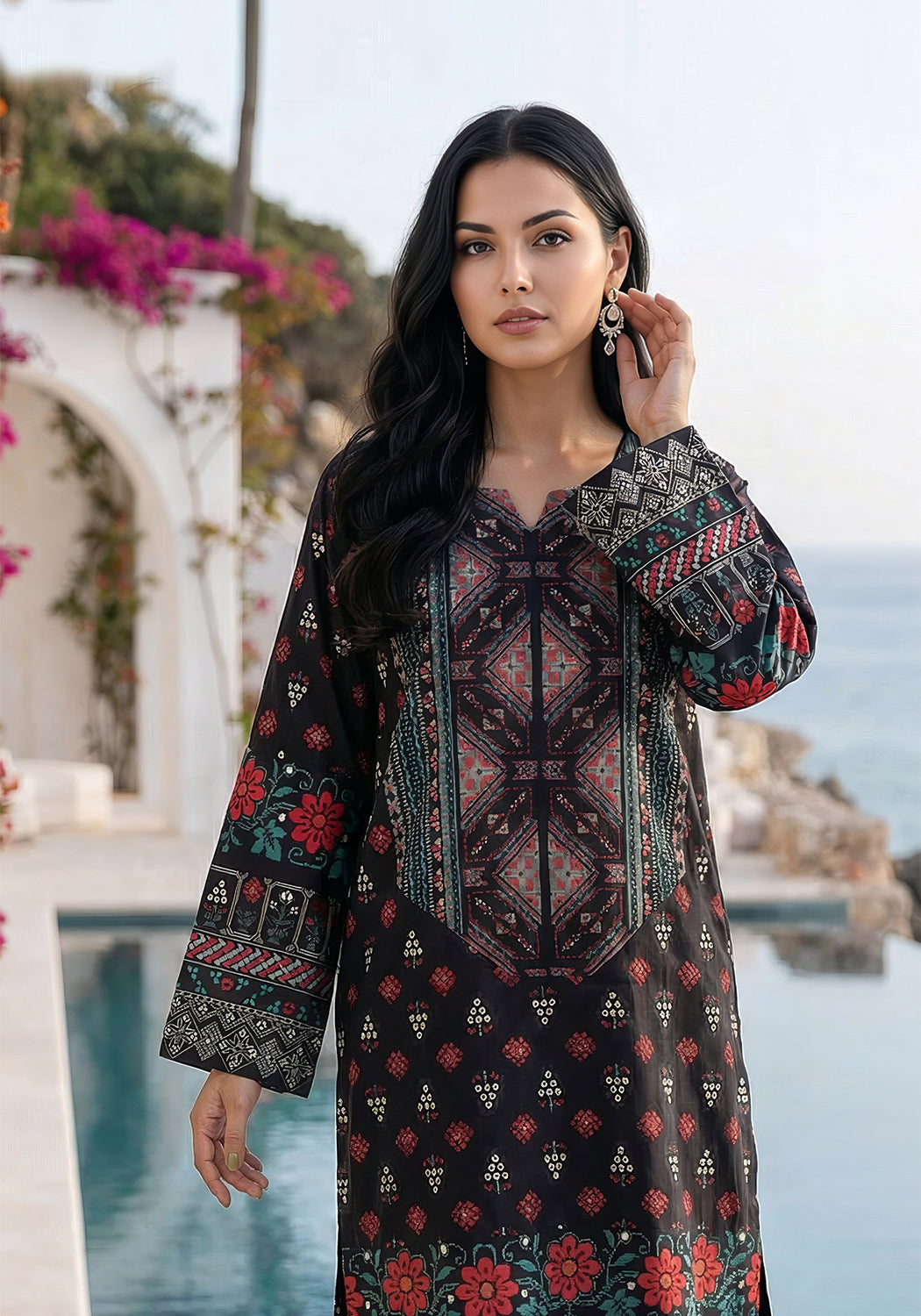 Tribal Charm | Stitched 2 PC | Lawn