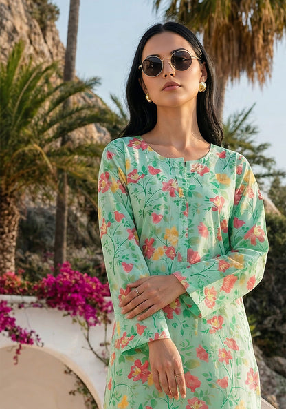 Hibiscus | Stitched 2 PC | Lawn