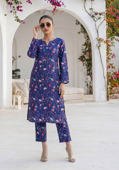 Eclipse Blossom |  Stitched 2 PC | Lawn