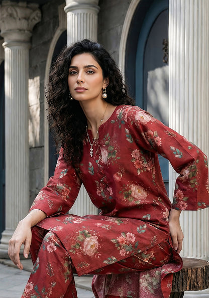 Garnet | Stitched 2 PC | Lawn