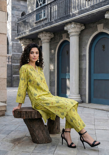 Meadow | Stitched 2 PC | Lawn