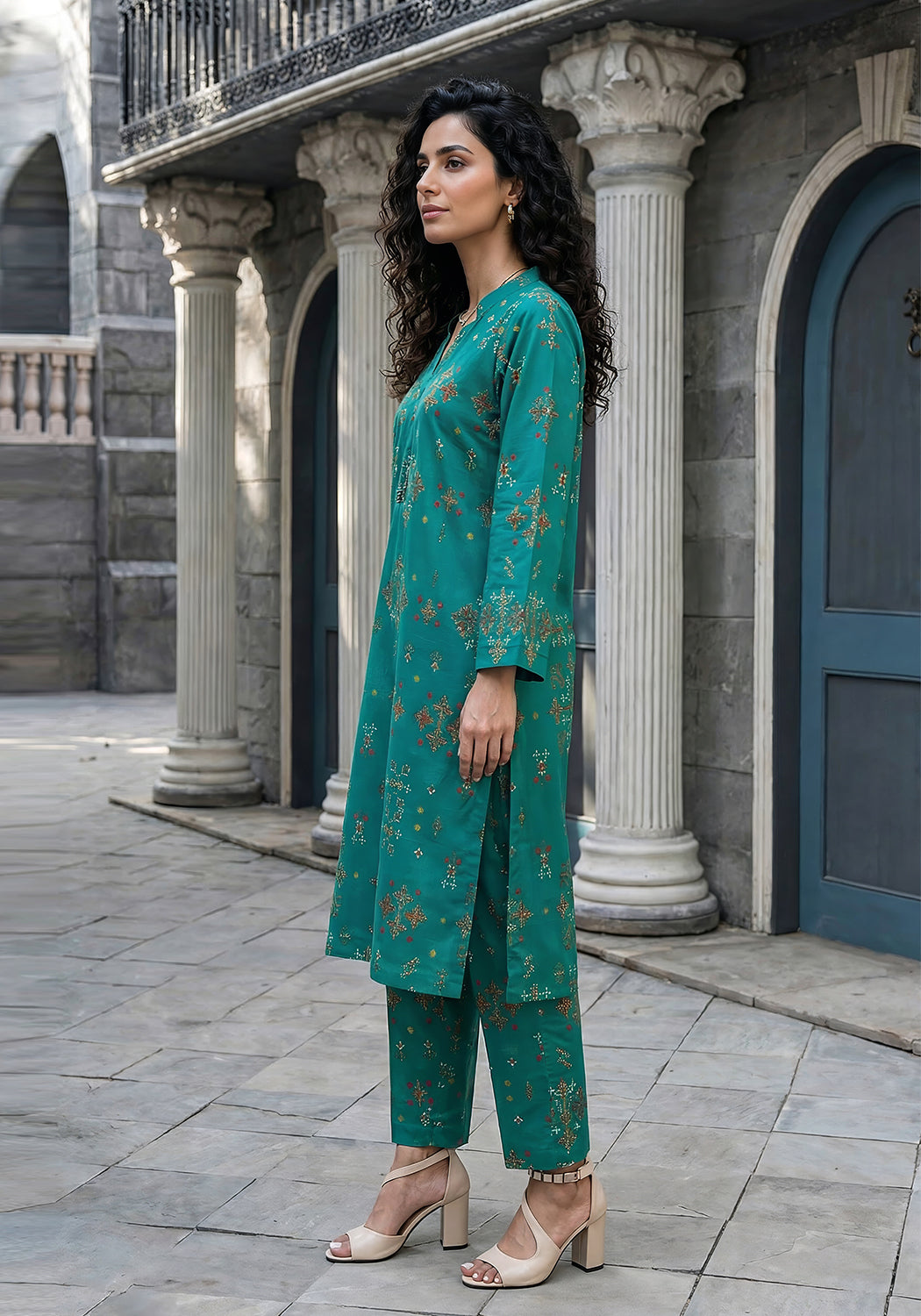 Meadow Spark | Stitched 2 PC | Lawn