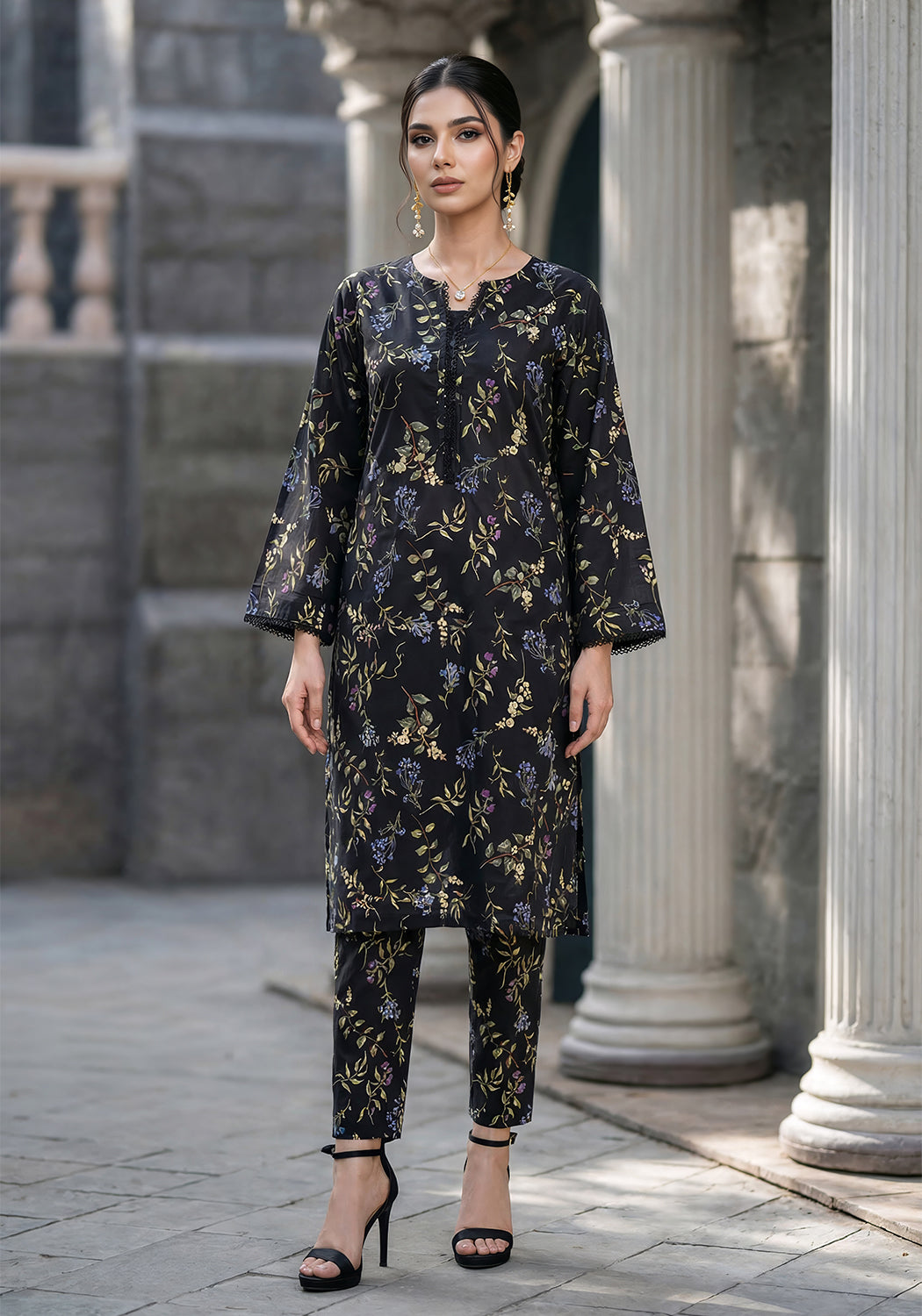 Shadow | Stitched 2 PC | Lawn