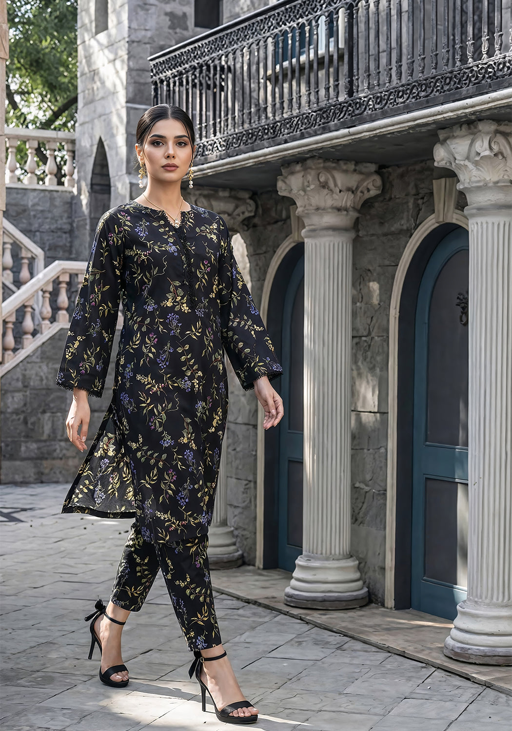 Shadow | Stitched 2 PC | Lawn