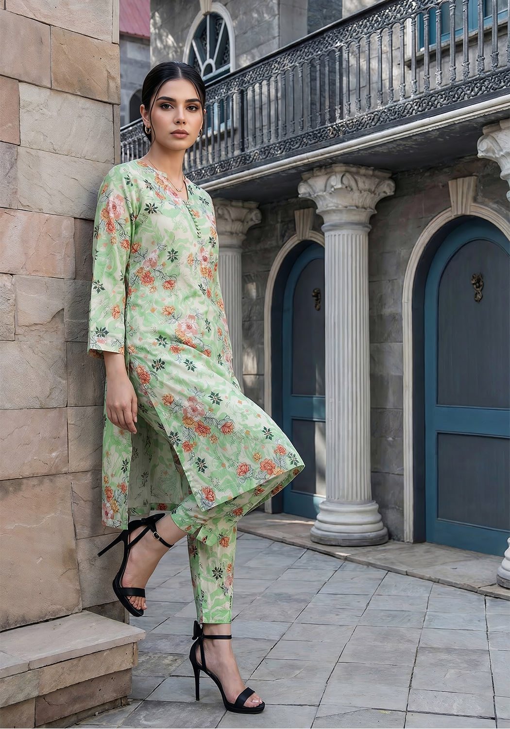 Verdant | Stitched 2 PC | Lawn