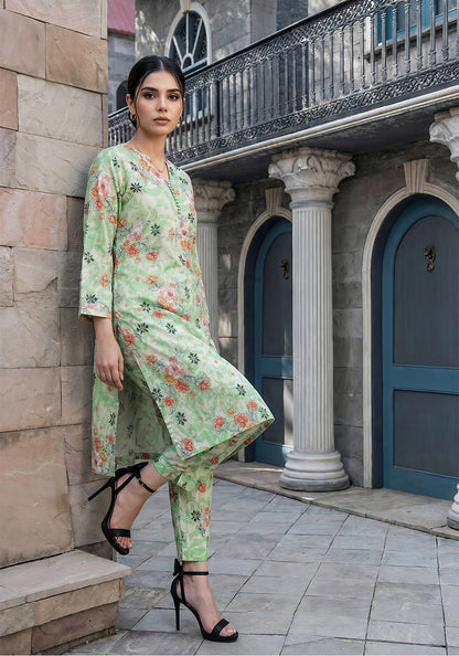 Verdant | Stitched 2 PC | Lawn