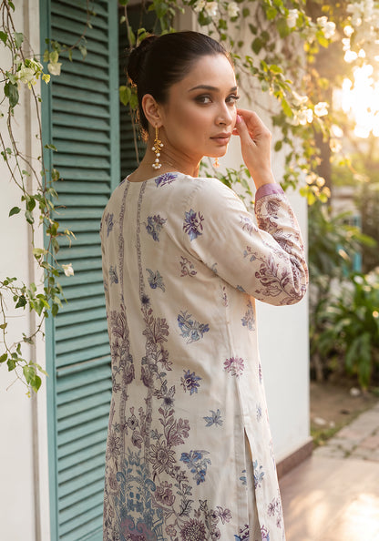 Flora Glow| Stitched 2 PC | Lawn