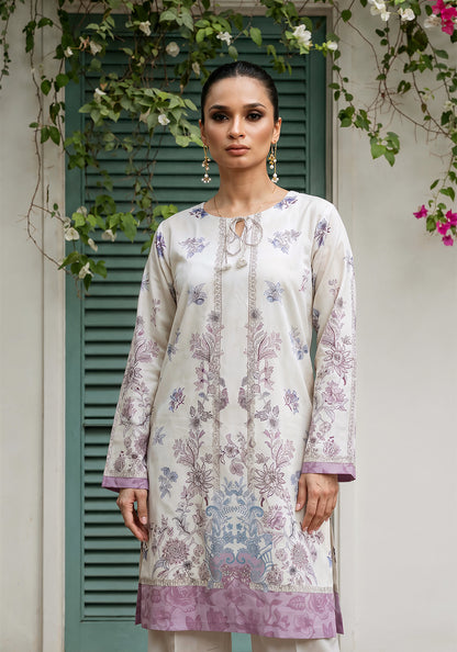 Flora Glow| Stitched 2 PC | Lawn