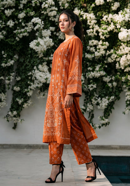 Desert Rose| Stitched 2 PC | Lawn