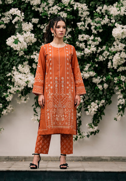 Desert Rose| Stitched 2 PC | Lawn