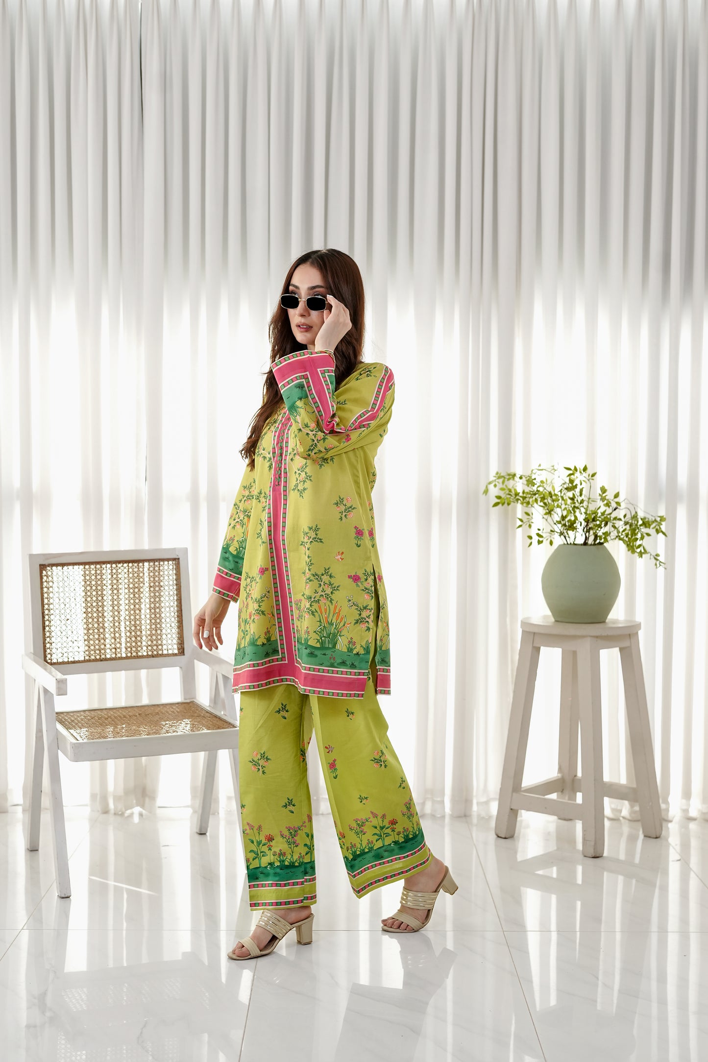 Saya | Stitched 2 PC | Lawn