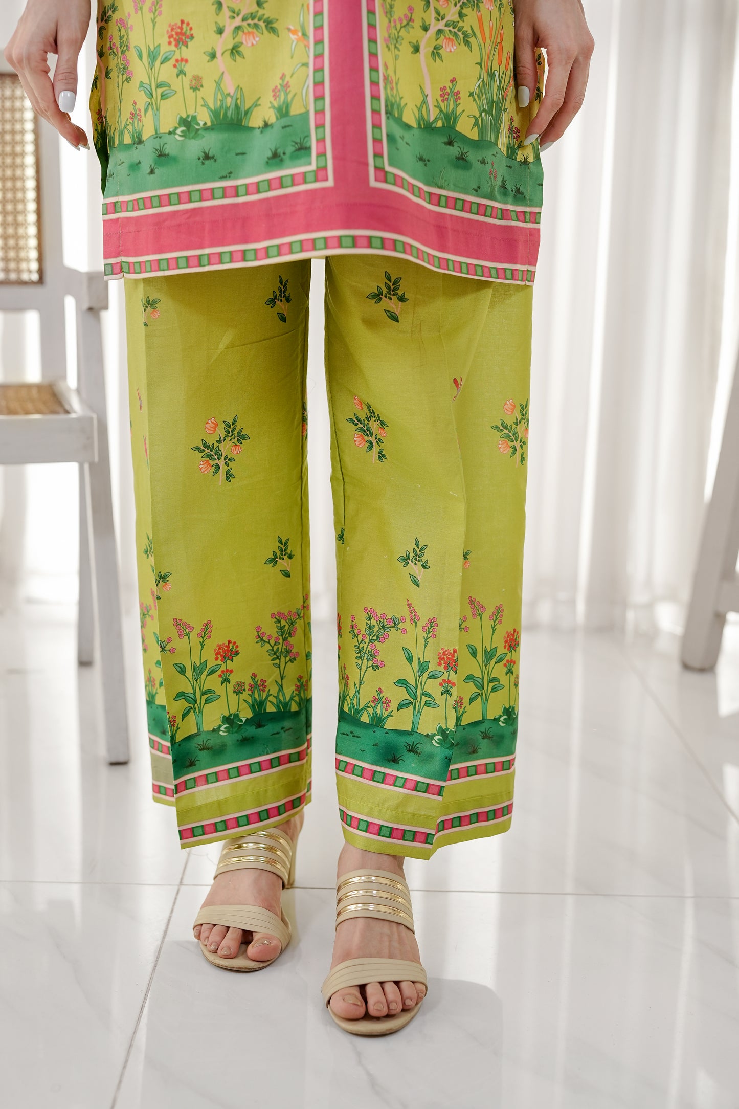 Saya | Stitched 2 PC | Lawn