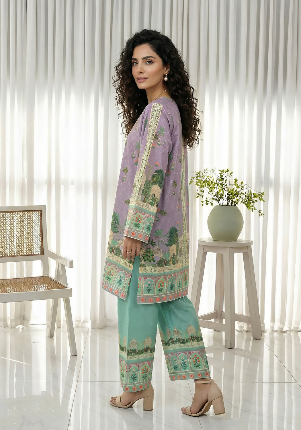 SAMARA | Stitched 2 PC | Lawn
