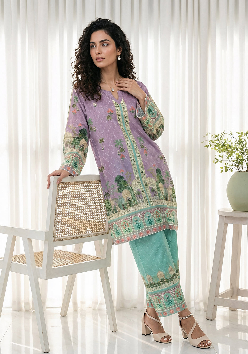 SAMARA | Stitched 2 PC | Lawn